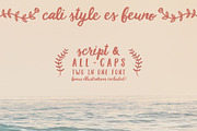 Cali Style Font, a Script Font by Outback Design Co. (Thumbnail 2 of 11)