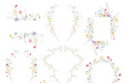 Watercolor Flower -PASTEL WILDFLOWER, a Decorative Illustration by Beigetime (Thumbnail 11 of 15)