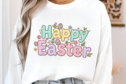 Bunny Egg Floral Spring Happy Easter, an Illustration by SinaCreation (Thumbnail 5 of 7)