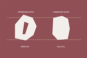 Kilobar - Papercut Font, a Sans Serif Font by Versetype (Thumbnail 14 of 21)