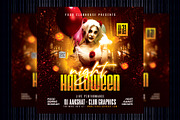 Halloween Flyer Template, a Templates & Theme by MithilaCreation (Thumbnail 1 of 6)