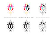 Sacred Geometry Animal Totem, an Animal Illustration by Flo Sacred Art (Thumbnail 5 of 13)