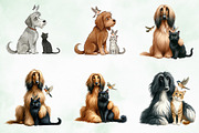 Quirky Dog And Cat Friendship, an Illustration by Creative Art (Thumbnail 5 of 6)