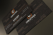 Typography Business Card, a Business Card Template by Marvel (Thumbnail 3 of 4)