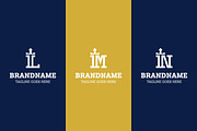 Letter L M N Sword Luxury Logo Set, a Branding & Logo Template by Pray Art Design Studio (Thumbnail 2 of 2)