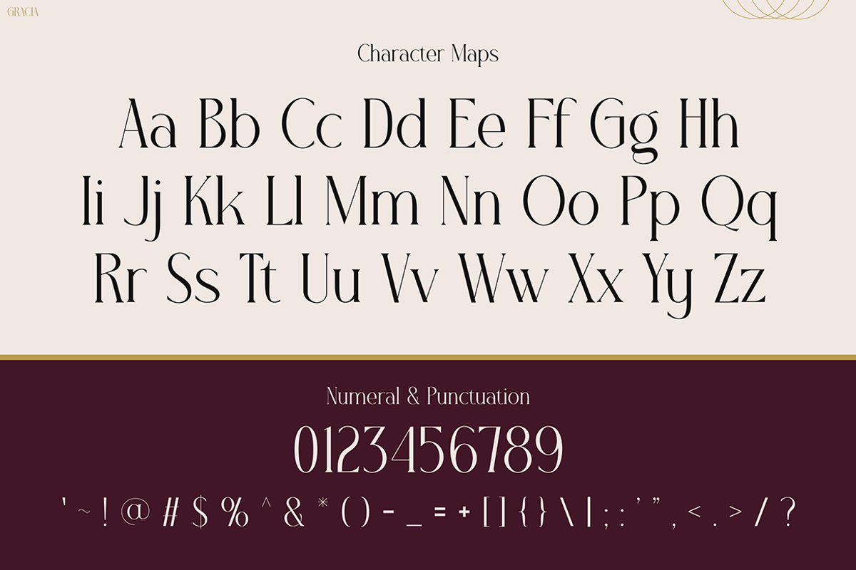 GRACIA, a Font by Pinisi ART (Photo 2 of 10)