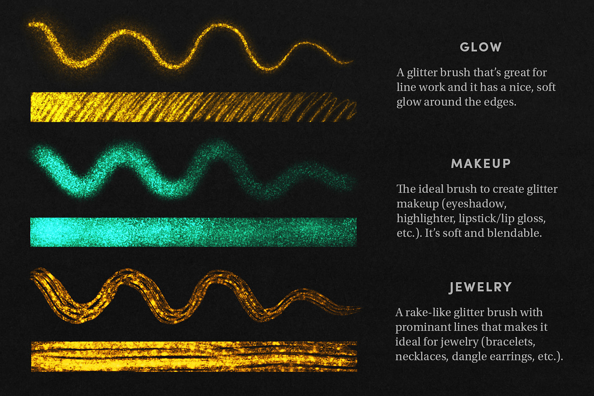 Shimmer Set - Procreate Brushes preview 6