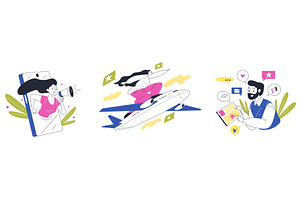 Smm people concept. Social media, a Technology Illustration by Stock-Smart-Start