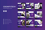 Cognifytech - Instagram Post, a Social Media Template by Esensifiksi.studio (Thumbnail 1 of 3)