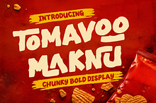 Tomavoo Maknu - Chunky Bold Font