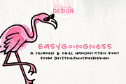 Easygoingness, a Font by Brittney Murphy Design (Thumbnail 1 of 3)