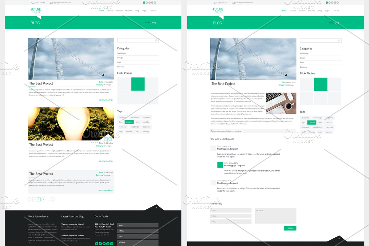 FutureSense - MultiPurpose Template, a Websites & App Template by rosettichefs (Photo 5 of 5)
