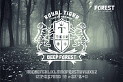 FOREST, a Font by herulogo (Thumbnail 5 of 5)
