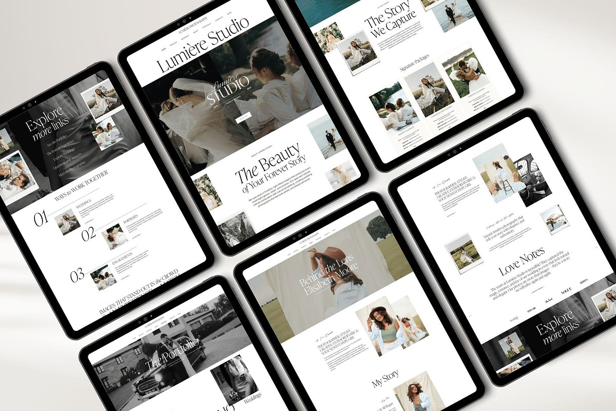 Squarespace Photography Template, a Squarespace Template by Presentibox (Photo 9 of 11)
