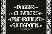 Kujang | Modern Blackletter, a Blackletter Font by Denustudios (Thumbnail 2 of 11)