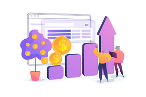 Retirement Investment Plans abstract, a Finance Illustration by Visual Generation