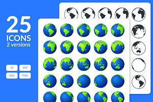 Earth Icons