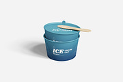 Ice Cream Cup Mockup, a Product Mockup by bimockup (Thumbnail 6 of 6)