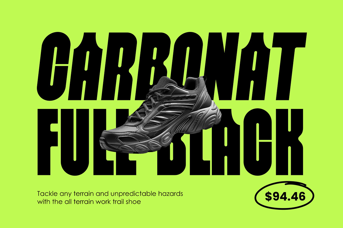Bravo - Unique Condensed Typeface, a Sans Serif Font by Imoodev (Photo 3 of 7)