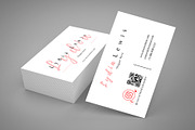 Business Card Template QR Code, a Business Card Template by FakhiiDesigns (Thumbnail 2 of 6)
