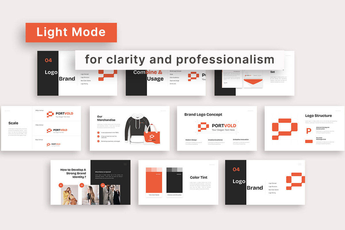 Brand Identity Deck PowerPoint preview 3