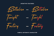 Battyon Handwritten, a Handwritten Font by JprintStudio (Thumbnail 2 of 5)