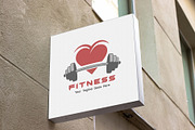 Modern Fitness Logo Design Template, a Branding & Logo Template by YUDesignStore (Thumbnail 7 of 7)