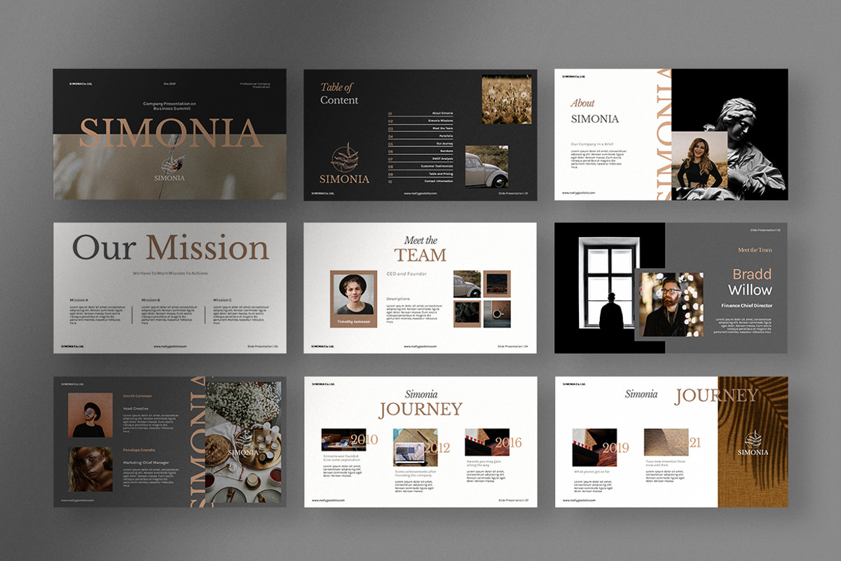 Simonia - Professional Company PPPT, a Presentation Template by peterdraw (Photo 8 of 12)