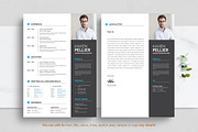 Modern Resume CV Template Design, a Resume Template by Blackcloud_Creations (Thumbnail 5 of 8)