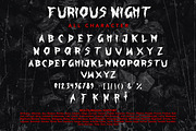 Furious Night, a Blackletter Font by HATFSTUDIO (Thumbnail 8 of 8)