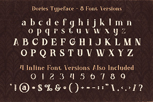 Dories - Display Font