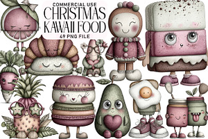 Kawaii Food Characters, an Illustration by Daily.Designs