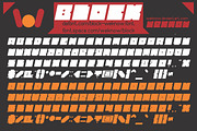 block font, a Font by weknow (Thumbnail 2 of 5)