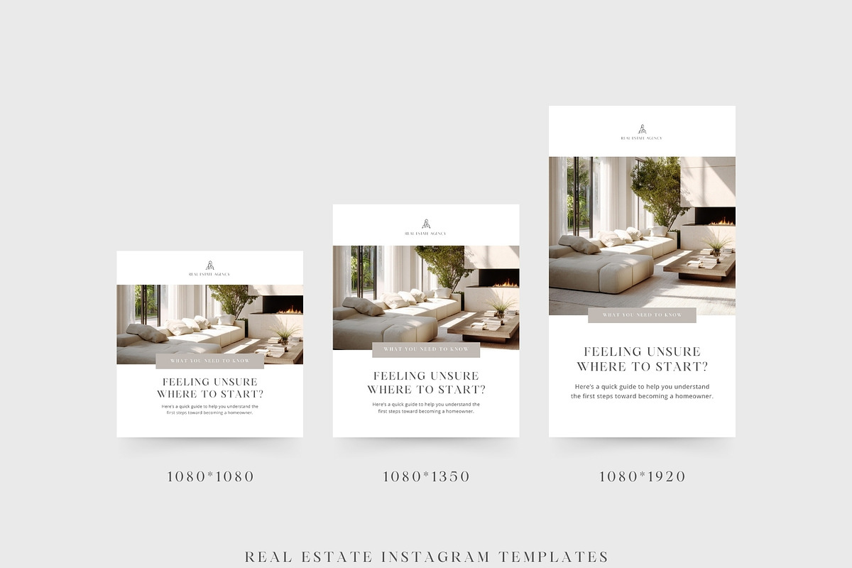 Real Estate Social Media Templates, a Social Media Template by Instprofi | Studio Estimo (Photo 7 of 10)