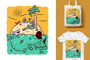 25 in 1 Bundle - Skull Illustrations, a Person Illustration by gunaonedesign (Thumbnail 16 of 21)