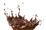 Milk Chocolate fluid splash JPG+PNG, an Object Graphic by LoopAll (Thumbnail 2 of 4)