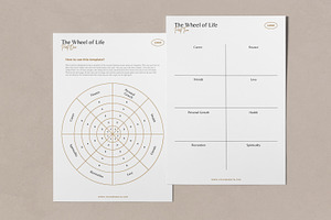 Life Coach Worksheet Bundle CANVA