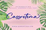 Cassretema Casual Handwritten Bundle, a Handwritten Font by Basnistudio (Thumbnail 1 of 8)