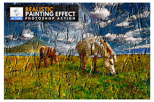 Photo to Painting Photoshop Action