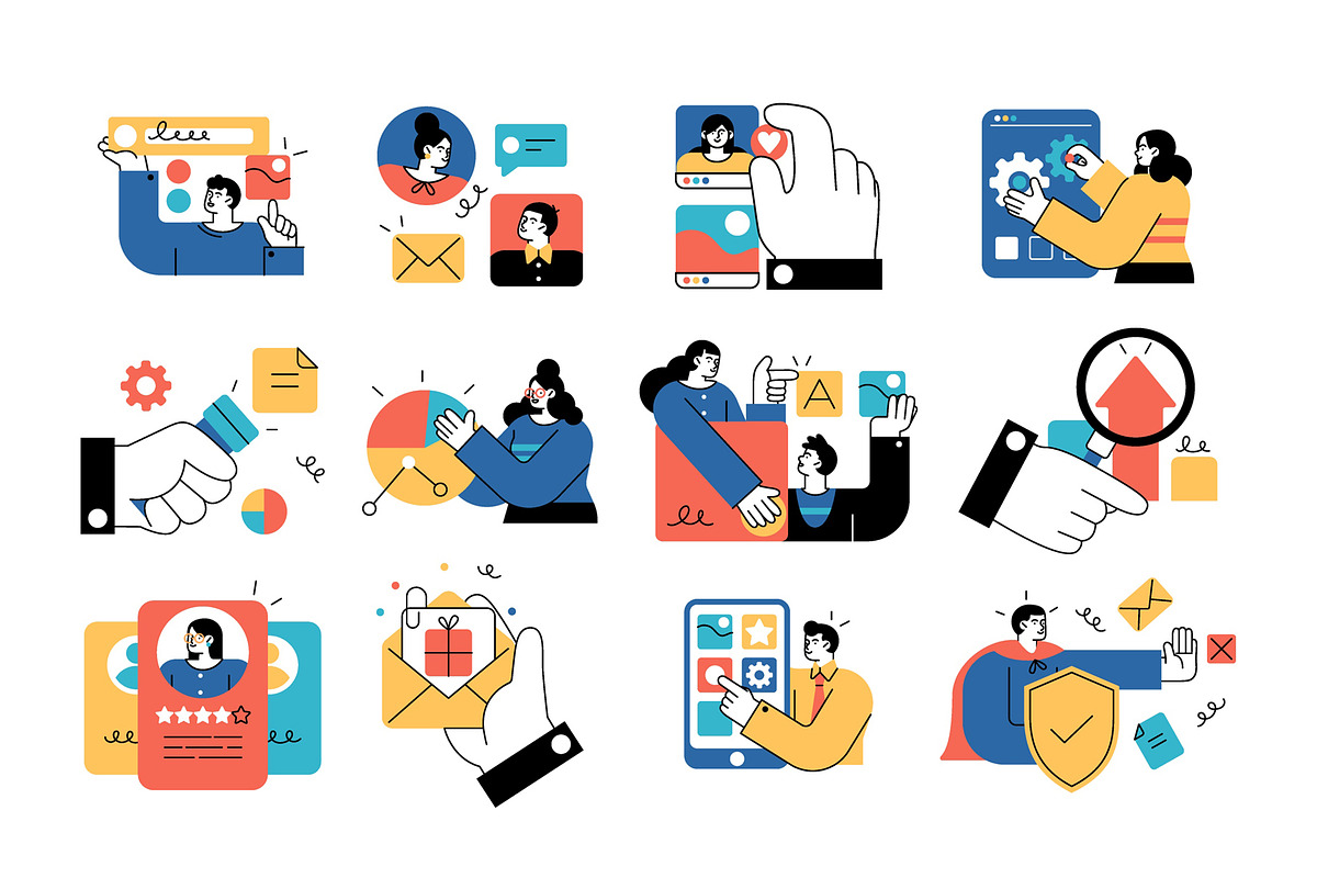Business Concept illustrations, a Work Illustration by StonePic (Photo 2 of 4)