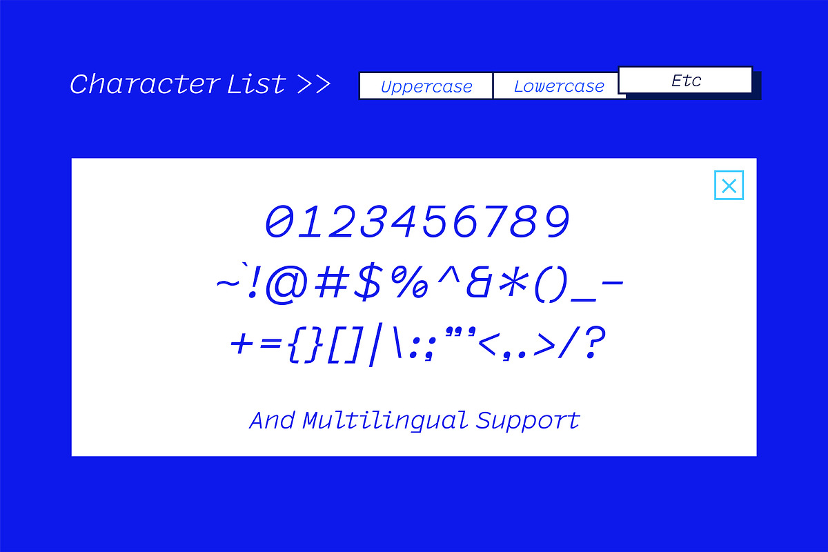 Gelatin Monospace, a Sans Serif Font by Versetype (Photo 11 of 11)