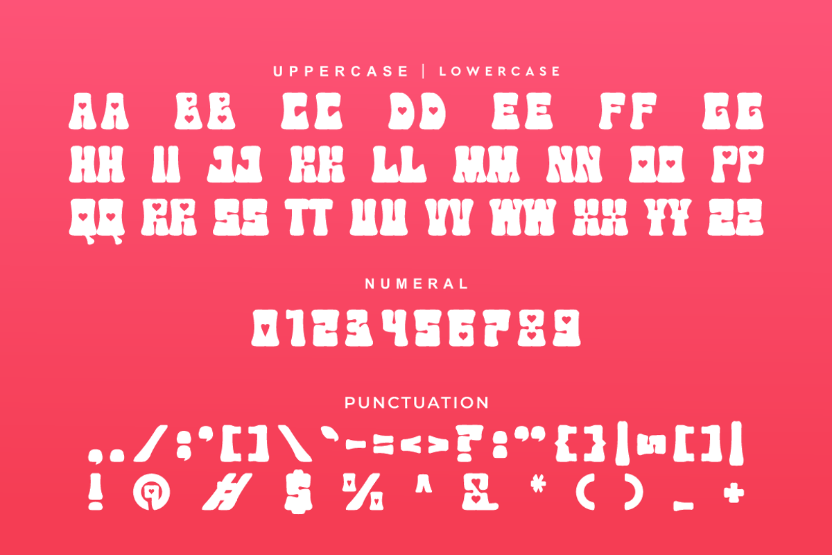 Elovero - Valentine's Font, a Sans Serif Font by Iqsiart Studio (Photo 6 of 7)