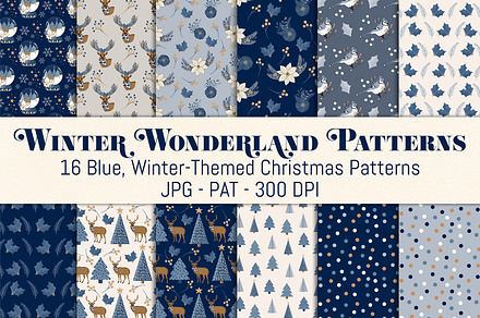 Christmas Seamless Patterns