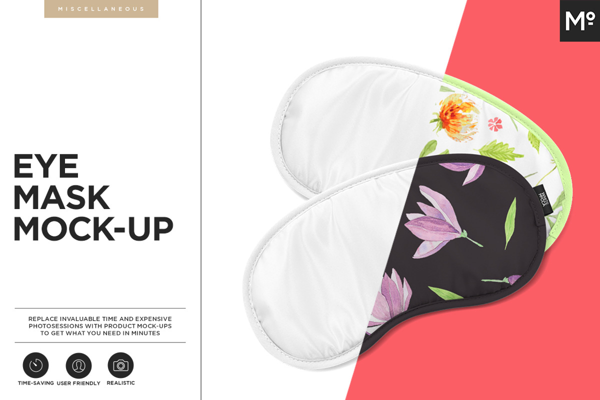 Eye Mask Mock-up, a Mask Mockup by Mocca Mockups Store (Photo 1 of 7)