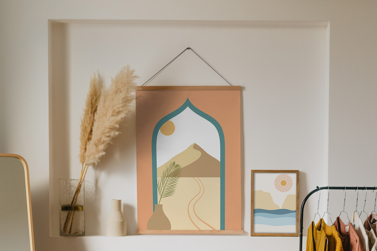 Abstract landscape creator kit, an Object Graphic by museberry (Photo 6 of 9)