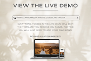 Wix Website Design for Photography, a Websites & App Template by Cosmic Design (Thumbnail 7 of 9)
