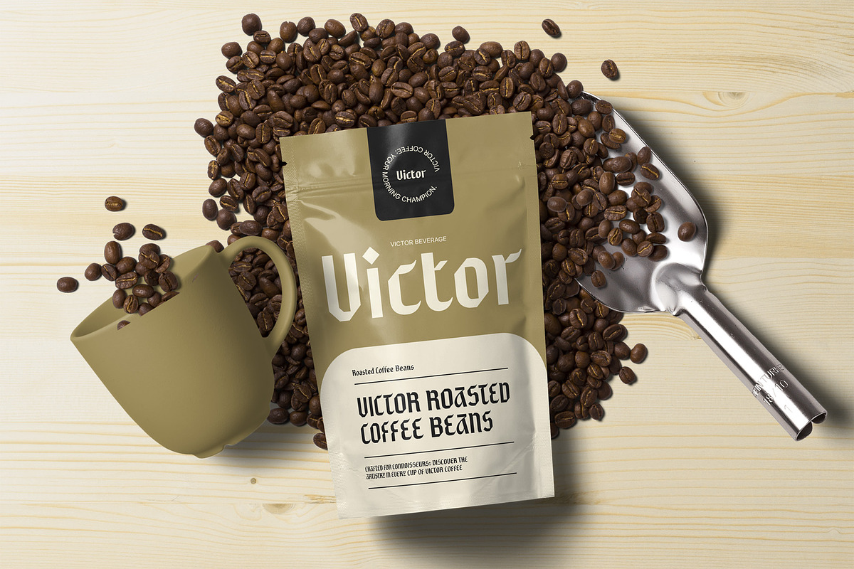 CS Howard – Gothic Font, a Sans Serif Font by Craft Supply Co. (Photo 6 of 8)
