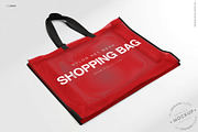 Nylon Net Mesh Shopping Tote Mockup, a Packaging Mockup by INCDesign (Thumbnail 9 of 22)