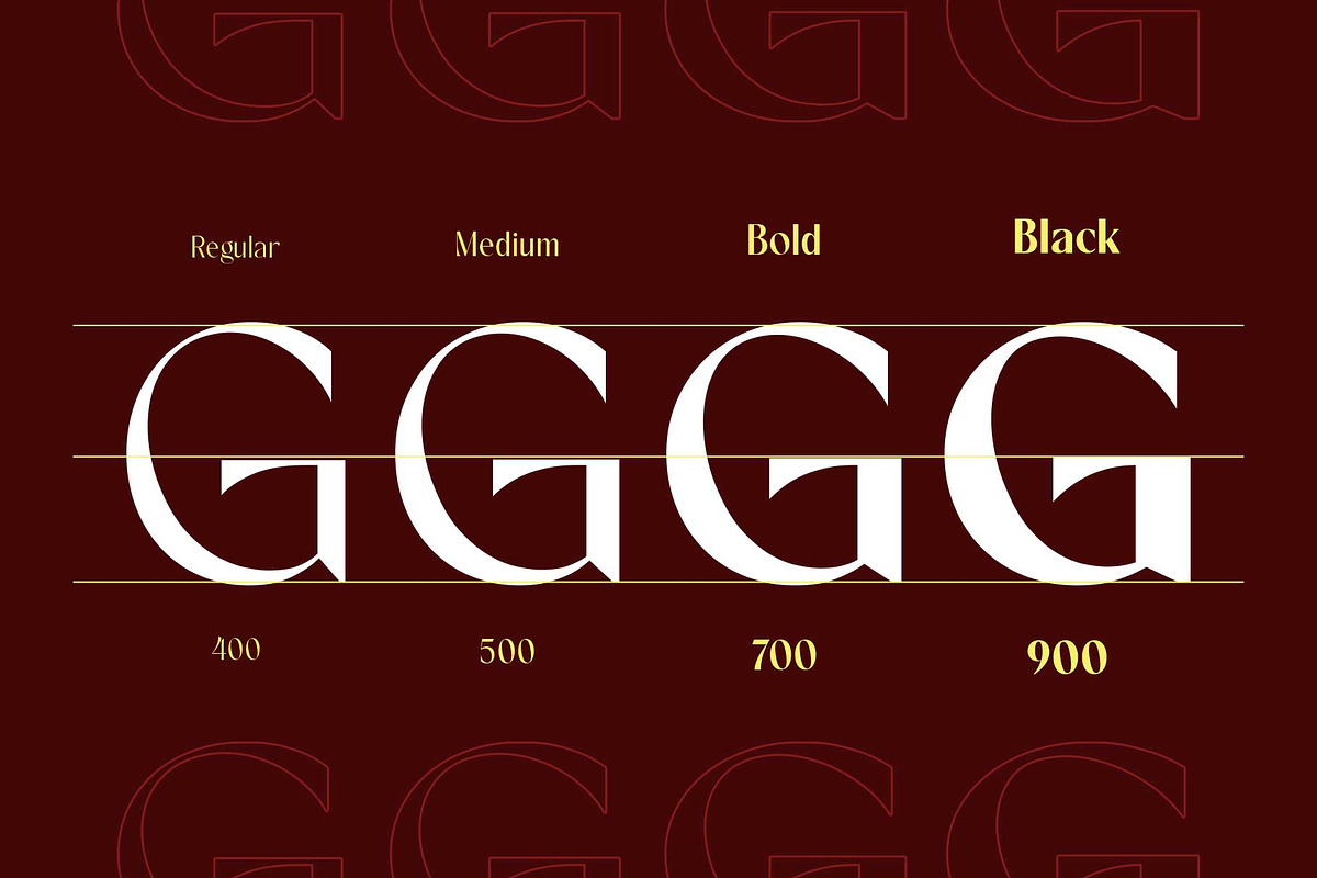 Rovaney - Fancy Font Family, a Serif Font by Arterfak Project (Photo 3 of 15)