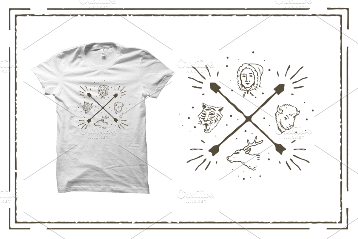 100 hand drawn adventure, an Object Illustration by gemmafalah (Photo 7 of 9)